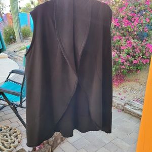 Bryn Walker sleeveless heavy cowl neck vest